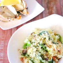 【簡単】電子レンジで12分！お米から作る本格リゾットの作り方
