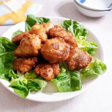 休日出勤の彼のために！軽いサクッと食感！塩こうじからあげ