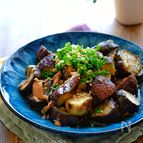 レンジで簡単！なすとツナのじゅんわり煮