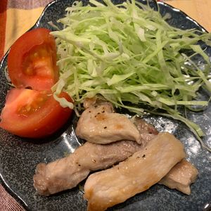ぐ〜たら子の作ってみた!投稿(ごはんがモリモリすすむ♪【塩だれとんてき】)