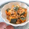 そぼろ餡たっぷり♬【カボチャのそぼろ煮】