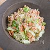 ぱぱっと作れる!塩鮭とキャベツのチャーハン