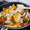 『かぼちゃとチキンのマカロニグラタン』秋の贅沢☆ホクホク甘いの工程2