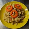 クリームソーダの作ってみた!投稿(『鶏ごぼうピラフ』鶏むね肉でヘルシー♡炊飯器使用!)