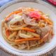 ［焼きうどん］レンジ一発！ほったらかし！お手軽なのに驚く旨さ