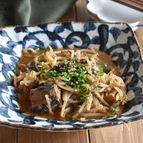 【サバの味噌煮缶ともやしのピリ辛さっと煮】材料3つで節約にも