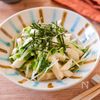【水菜と長芋のシャキシャキつゆサラダ】和えるだけ!の工程3