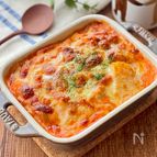 こく旨♩チキンとじゃがいものトマトクリームグラタン