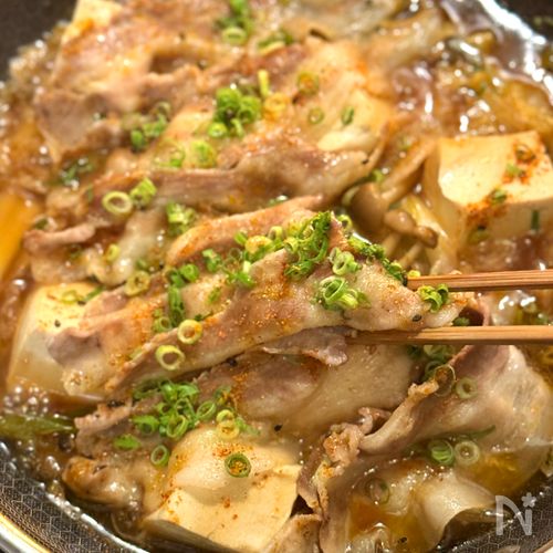 また食べたくなる!こく旨無水肉豆腐!