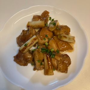 りりぃの作ってみた!投稿(ごはんもお酒もすすむ♪【串なし焼き鳥ねぎま風】)