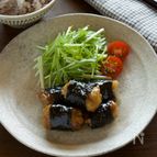 子どもも喜ぶ♪豚肉の海苔巻き照り焼き