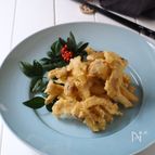 エリンギで、まるで松茸の天ぷら