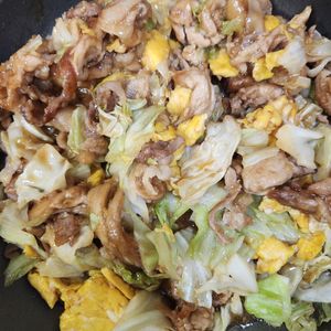 1662991の作ってみた!投稿(【豚たまキャベツの旨だれ炒め】ご飯に合う!キャベツたっぷり♪)