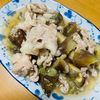 ふぁーの作ってみた!投稿(秋なすと豚肉の和風♡生姜おろし煮【#簡単 #時短 #節約】)