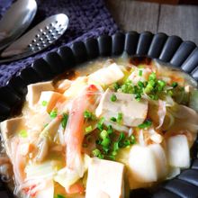 《味しみとろ〜り》白菜と豆腐とカニカマのうま煮