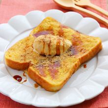 黒蜜きなこの豆乳フレンチトースト