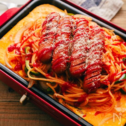 丸ごとジョンソンヴィルのオムナポリタン