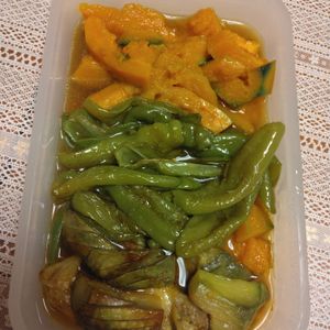 もんたんまんの作ってみた!投稿(【夏野菜の焼き浸し】好きな野菜を焼いて浸すだけ♪)