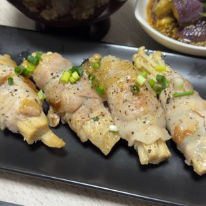 みーこの作ってみた!投稿(エノキの豚肉大葉しそ巻き焼き)