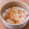 【鶏むねとじゃがいものクリーム煮】簡単！とろみ付け要らず♪の工程2