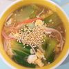 milkの作ってみた!投稿(お得感が凄い！想像以上♡『青梗菜のかにたまスープ』)