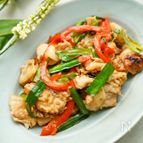食卓華やか♪豚肉と彩り野菜の炒め物