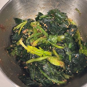 KSの作ってみた!投稿(『ほうれん草のごま和え』もう味付けに迷わない！)