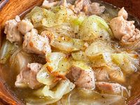 【鶏キャベツの春雨スープ】ツルッと食べやすい♬