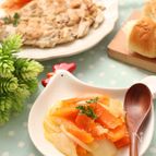 根菜の塩麹バター蒸し