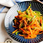 ダイエット中OK♪野菜としらたきのチャプチェ風