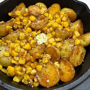 楽ラク手抜キッチン🐶🐾の作ってみた!投稿(【新じゃがコーンのバター醤油がらめ】今日のおつまみ)