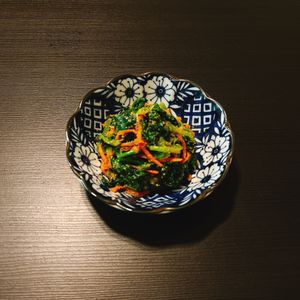 りんの作ってみた!投稿(【ほうれん草ともやしとにんじんの胡麻和え】レンジだけ！簡単)