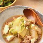 しょうがでポカポカ♪白菜と豚バラ肉のとろみ煮