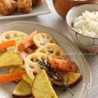 根菜のフライパングリル
