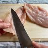 バター・粉無し【鶏むね肉のレモンソテー】さっぱり&コクうまの工程1