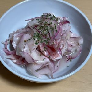 kamochiの作ってみた!投稿(作り置き＊蕪と生ハムのマリネ)