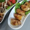 ゆみの作ってみた!投稿(新玉ねぎの豚肉巻き照り焼き)