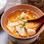 【豆腐とえのきのチゲスープ】辛うま♡節約満足スープ！