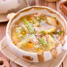 【レタスと卵のスープ】中華風♪簡単すぐでき！