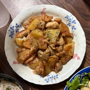 ぽんえりの作ってみた!投稿(新じゃがとチキンのハニーマスタード【作り置き】)