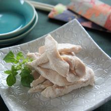 かんたん♪レンジでむね肉蒸し鶏