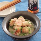 ＜割烹白だし焼きあご仕立て＞豚バラ肉と大根のくるくるおろし煮