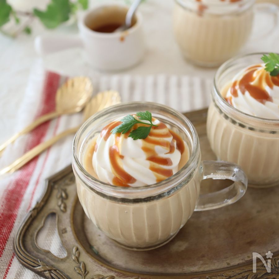 ふわふわ♪キャラメルムース by hoppe レシピサイト Nadia ナディア プロの料理家のおいしいレシピ