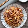 【イカと絹揚げのガーリックオイコチュ炒め】美味しすぎるー！！の工程3