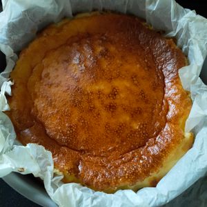 なにこぷちゃんの作ってみた!投稿(【バスクチーズケーキ】今年のクリスマスケーキです。)