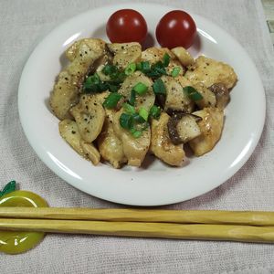 M＊Pの作ってみた!投稿(☆ささみとエリンギのレモンバター醤油炒め☆)