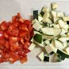 夏野菜たっぷり「無水キーマカレー」の工程1