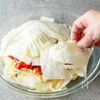副菜なのにめっちゃ豪華！【キャベツとトマトのミルフィーユ】の工程2