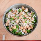 栄養たっぷり！しらす大葉納豆ごはん