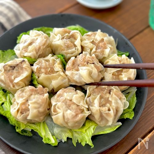 【電子レンジで簡単シュウマイ】手間なし簡単おかず